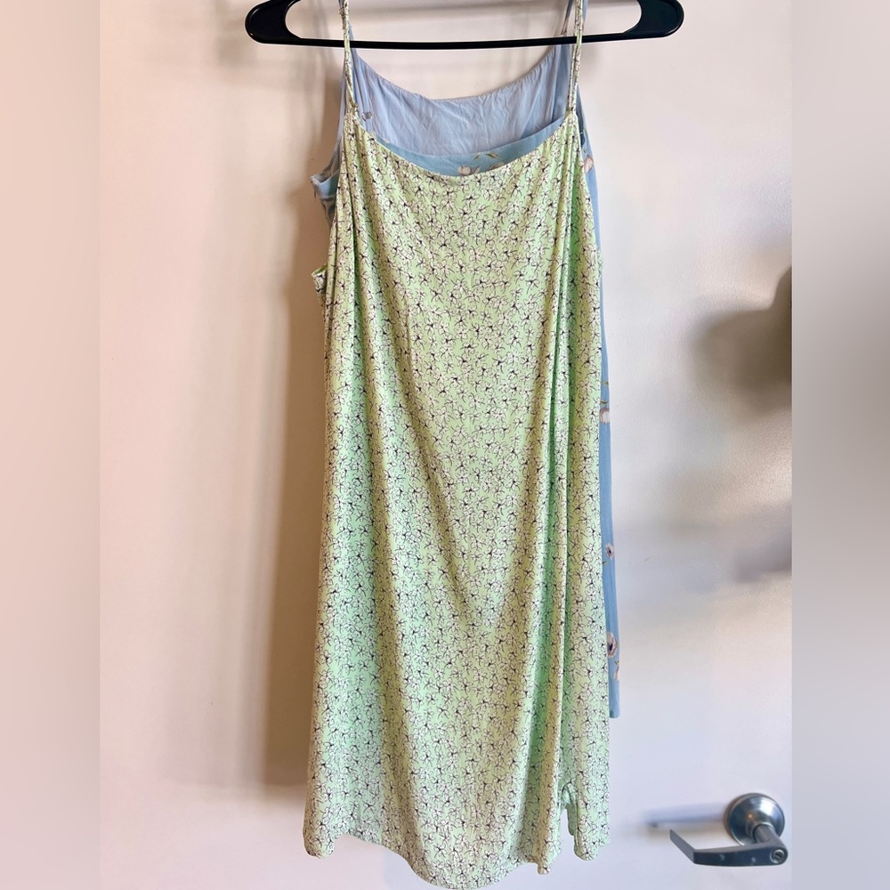 Floral slip dresses (2 included)